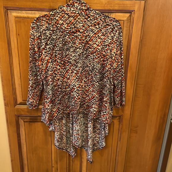 Ruby Rd. Multicolored medium duster with long sleeves - Picture 6 of 7